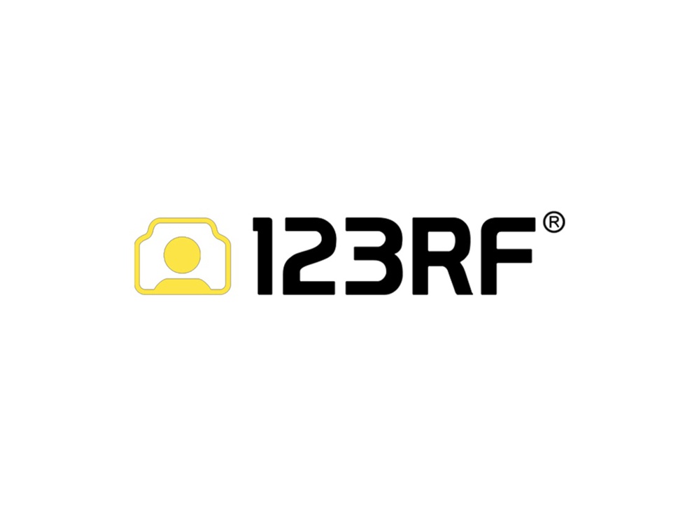 123RF logo
